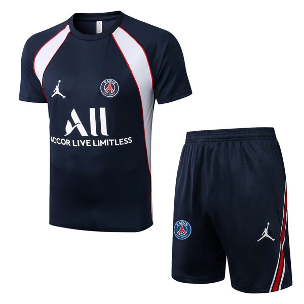 Trainingsshirt PSG Komplett-Set 2022-23 Blau 3